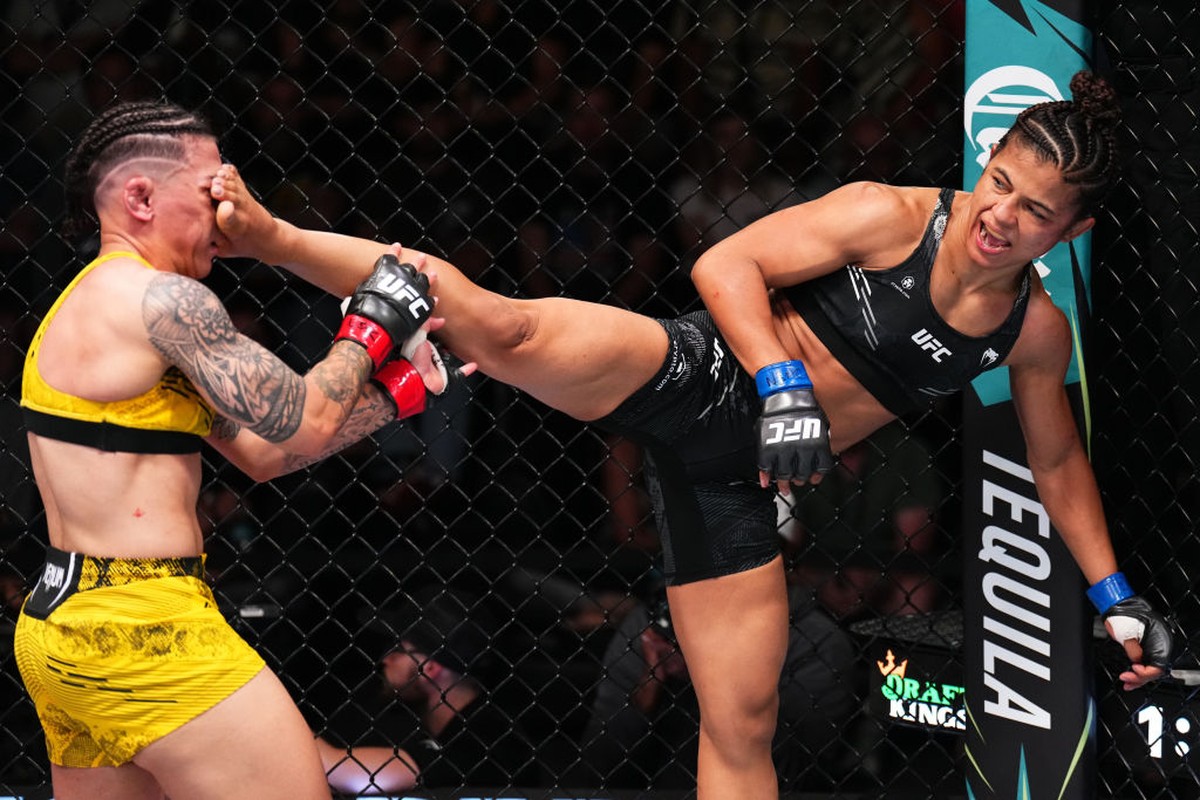 Natália Silva Brilha e Domina no UFC Las Vegas